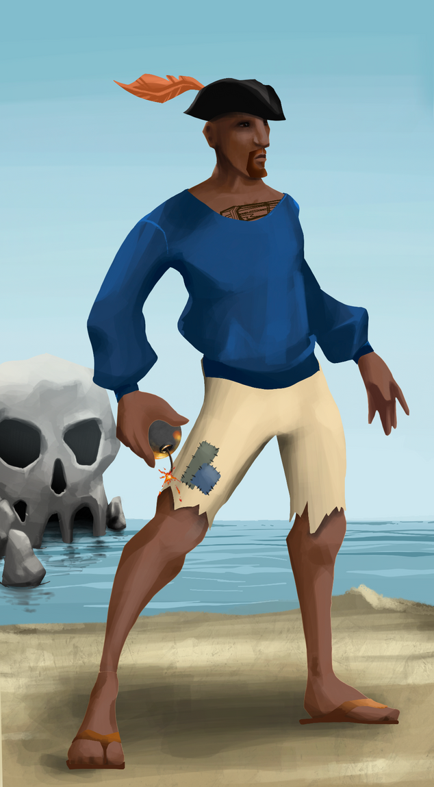 AlgoSeas Pirate #15601 NFT on Algorand