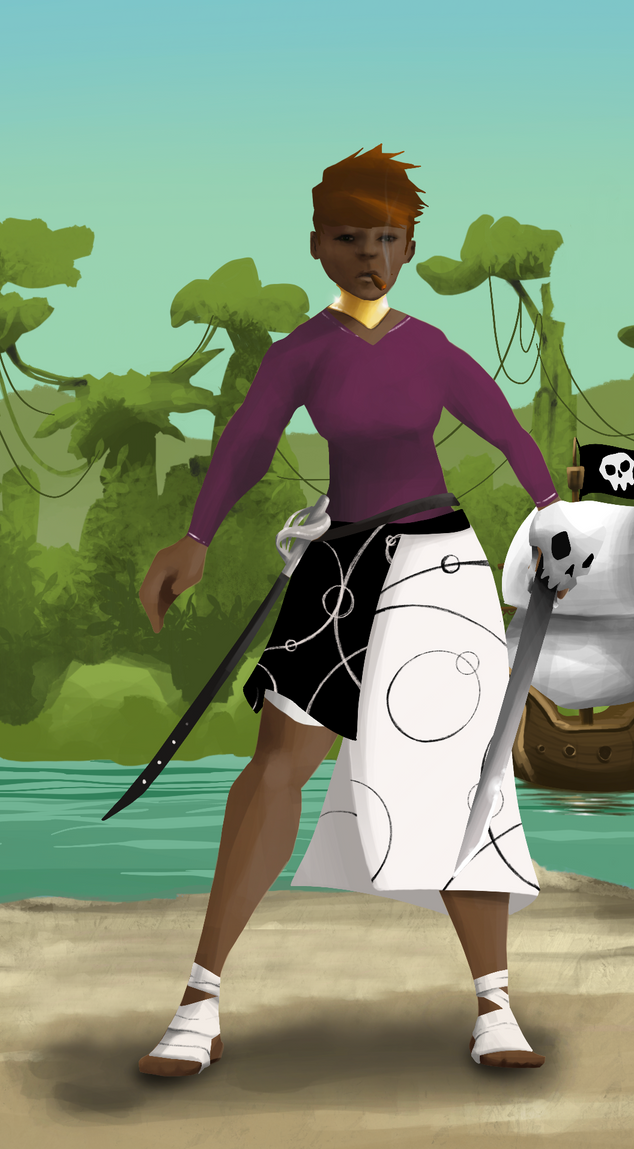 AlgoSeas Pirate #15610 NFT on Algorand