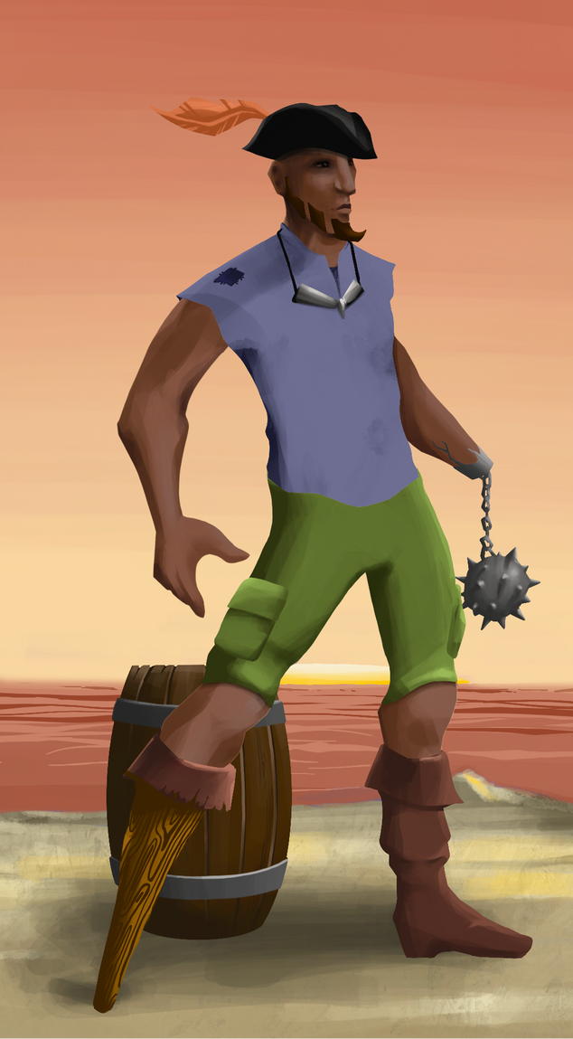 AlgoSeas Pirate #15612 NFT on Algorand