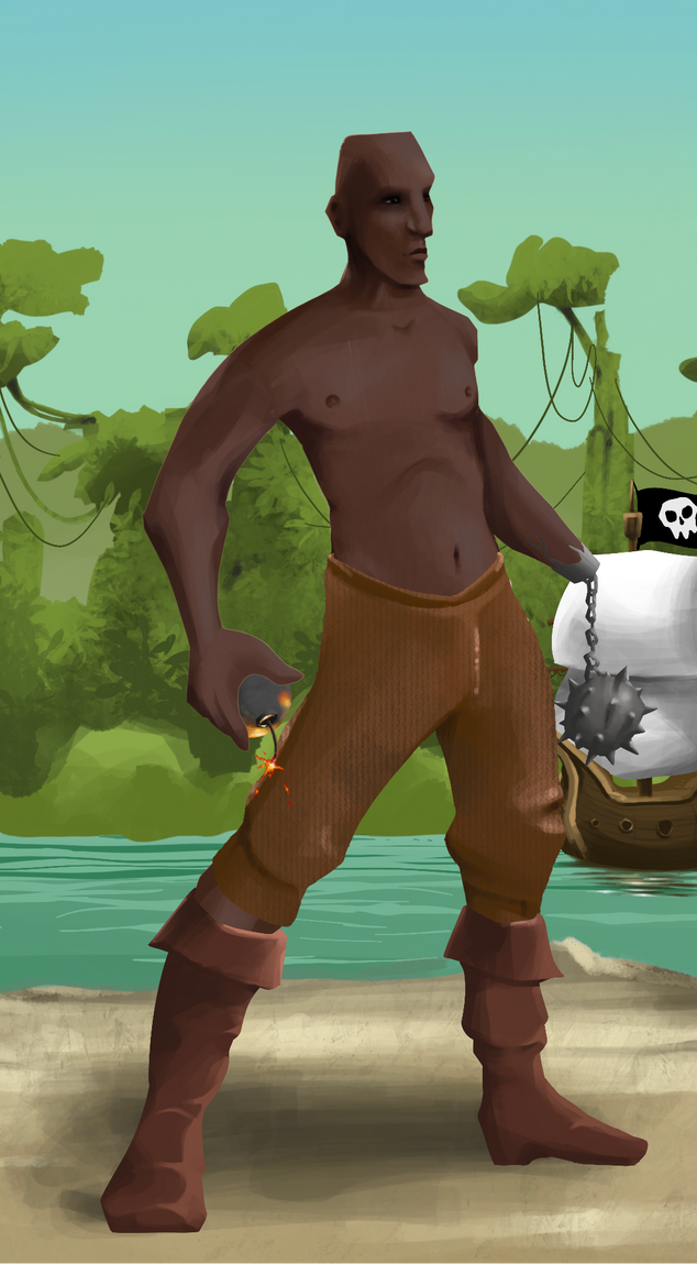 AlgoSeas Pirate #15616 NFT on Algorand