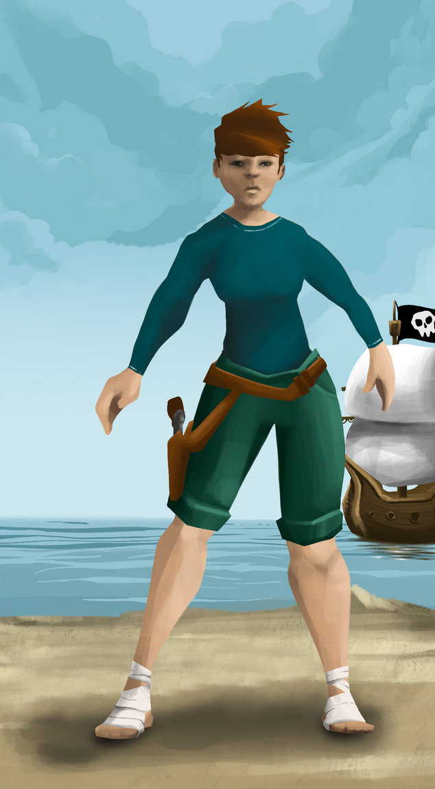 AlgoSeas Pirate #15624 NFT on Algorand