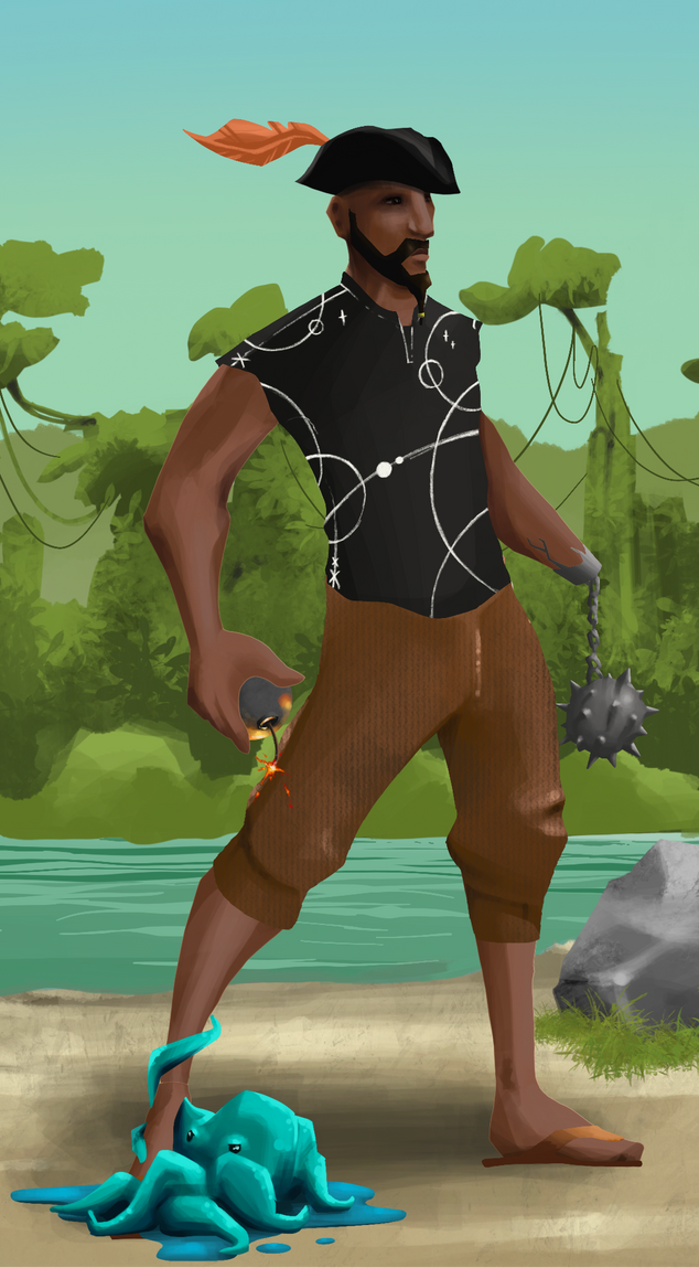 AlgoSeas Pirate #15632 NFT on Algorand