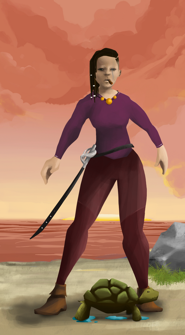 AlgoSeas Pirate #15636 NFT on Algorand