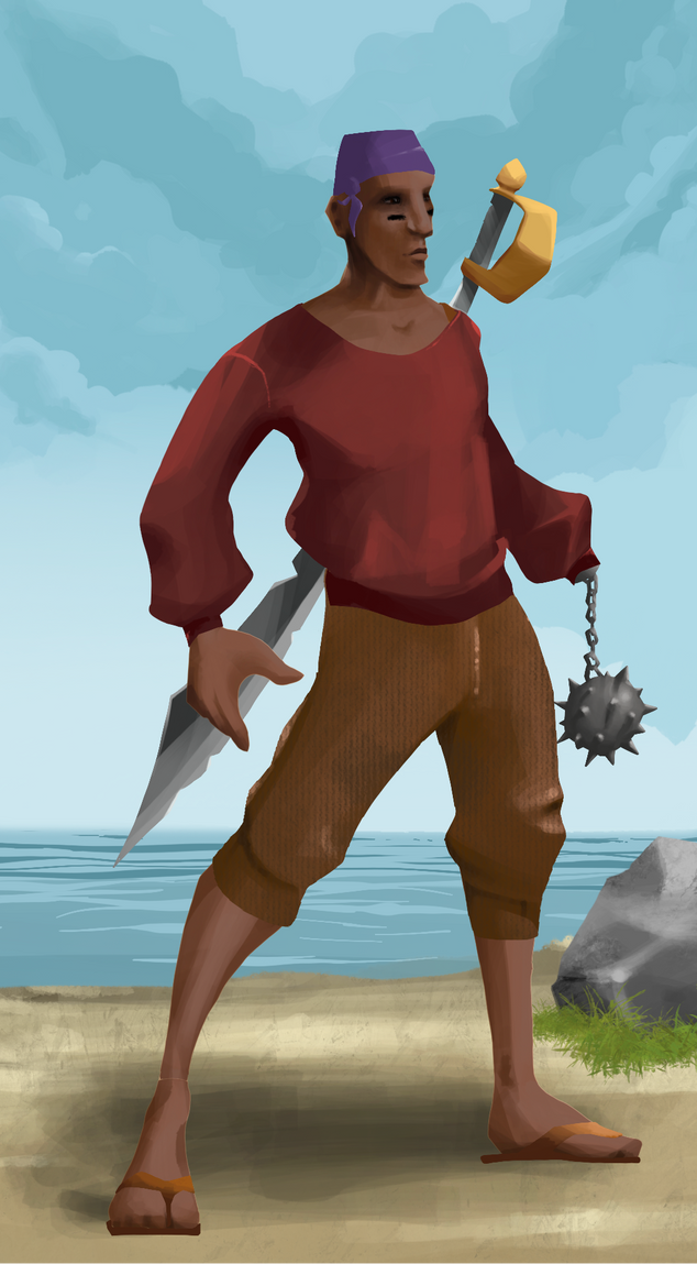 AlgoSeas Pirate #15654 NFT on Algorand