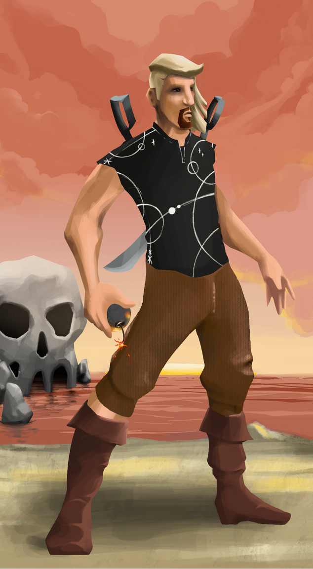 AlgoSeas Pirate #15655 NFT on Algorand