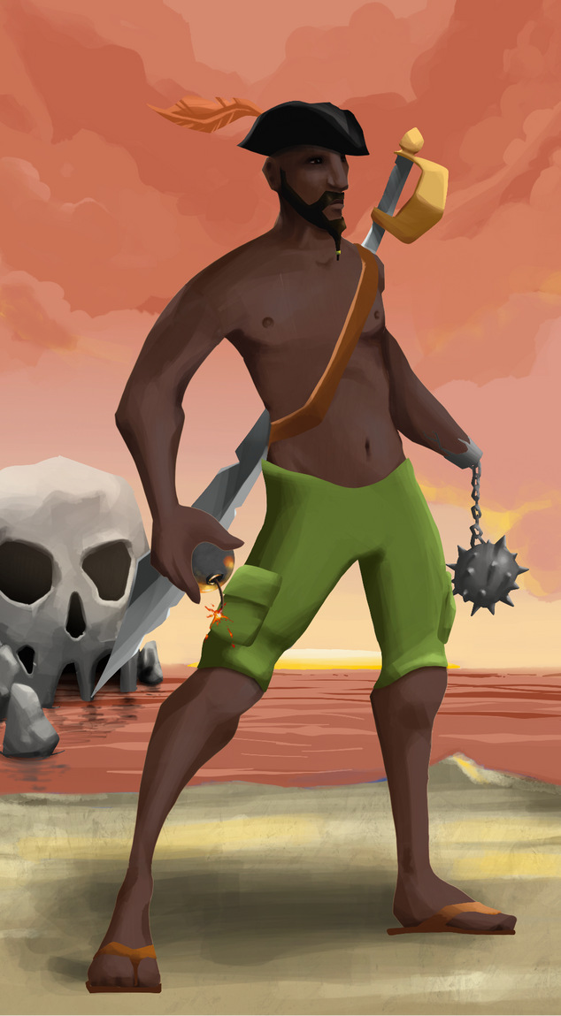 AlgoSeas Pirate #15698 NFT on Algorand