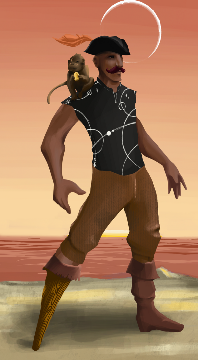 AlgoSeas Pirate #15717 NFT on Algorand