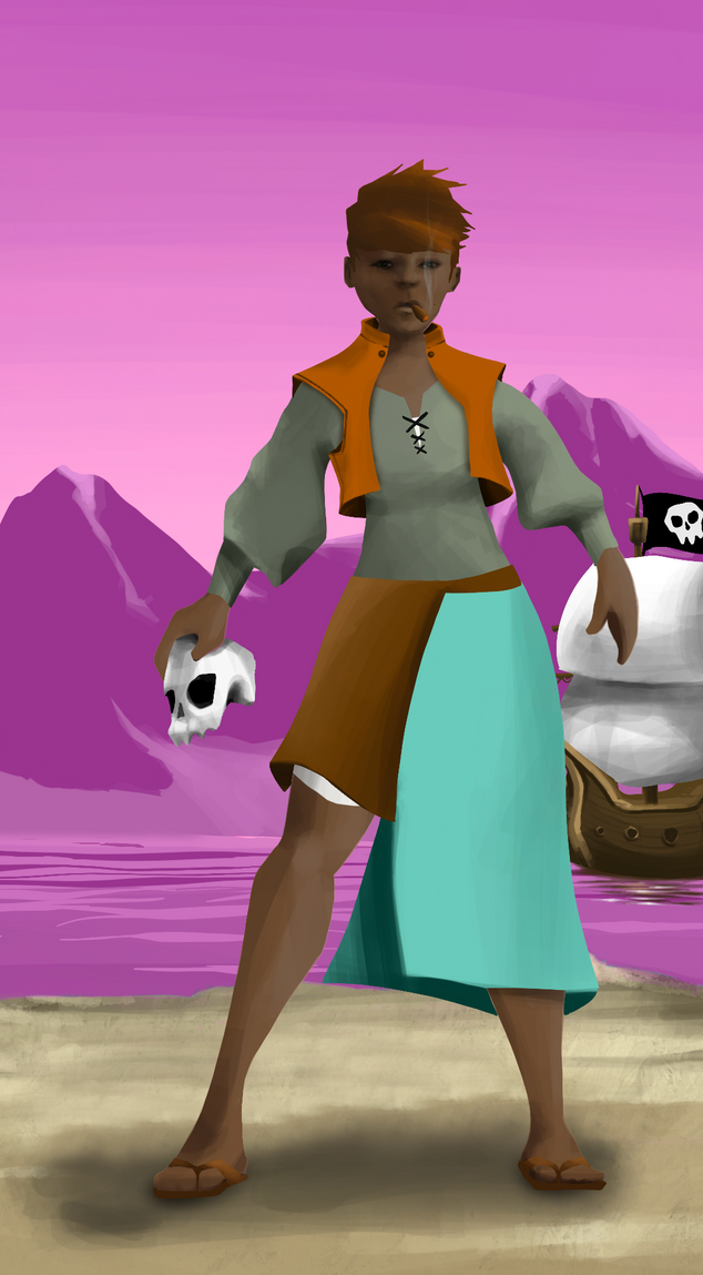 AlgoSeas Pirate #15723 NFT on Algorand