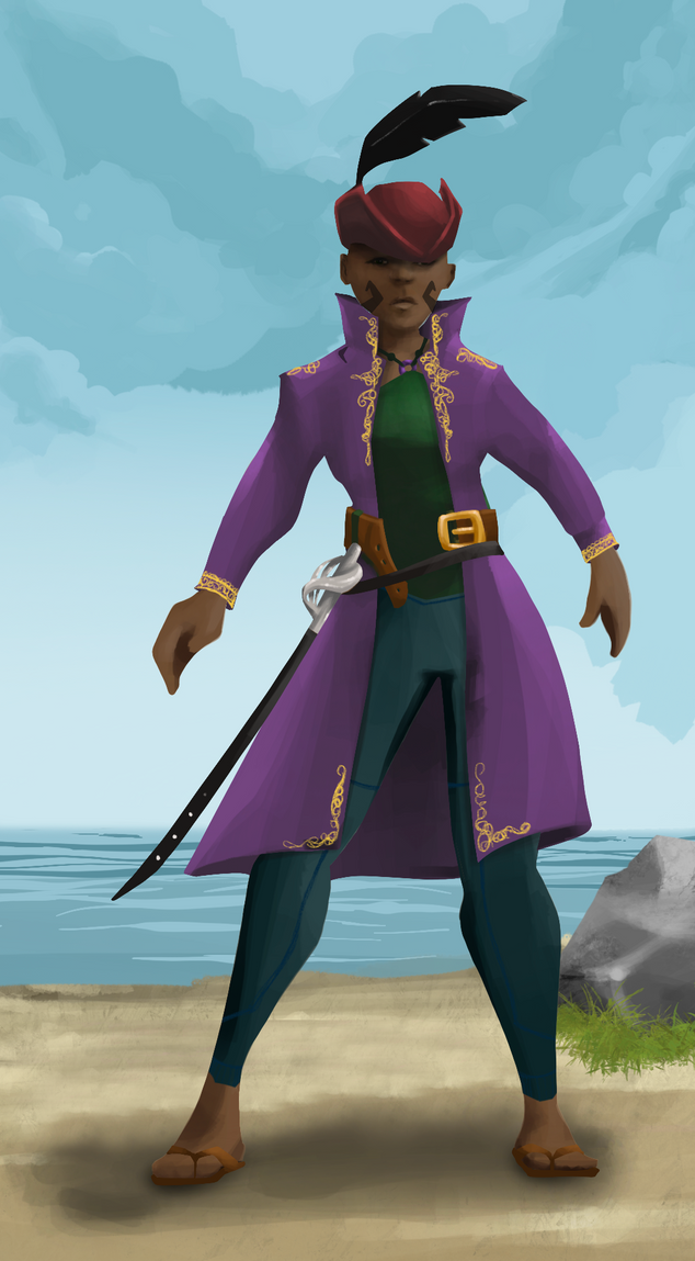 AlgoSeas Pirate #15747 NFT on Algorand