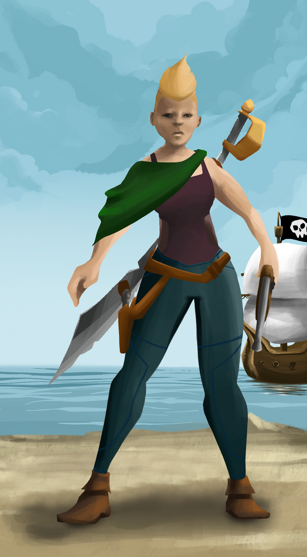 AlgoSeas Pirate #15749 NFT on Algorand