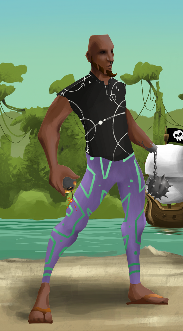 AlgoSeas Pirate #15753 NFT on Algorand