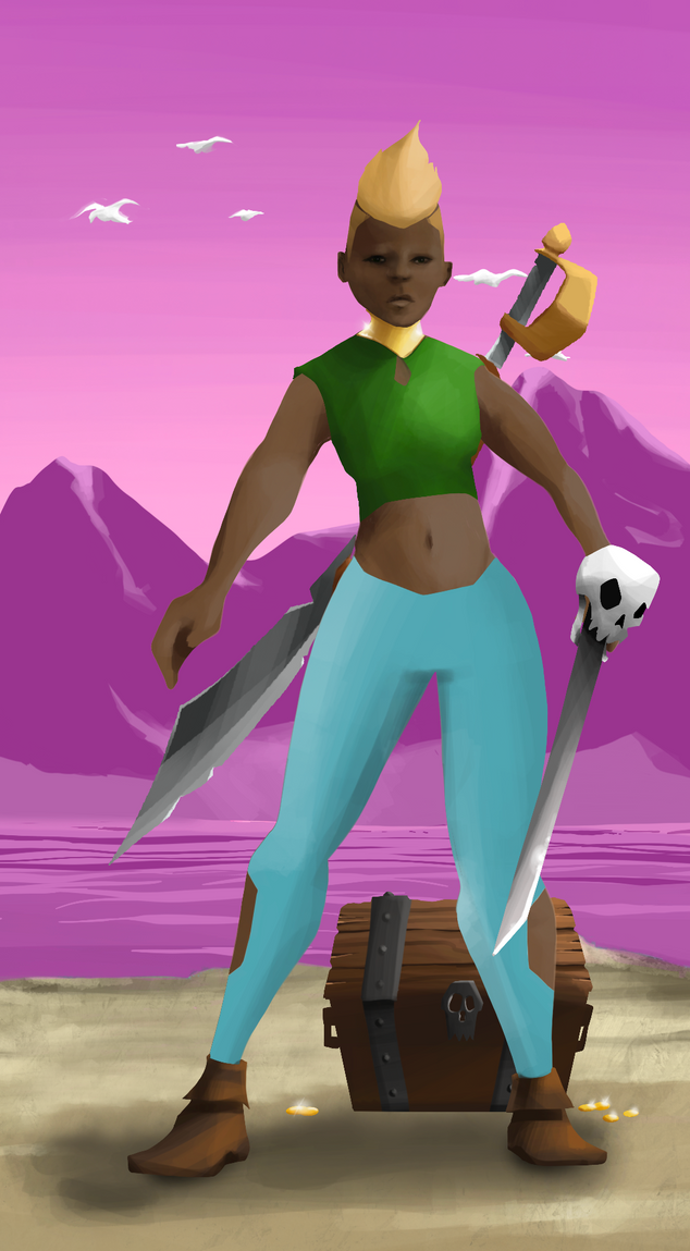 AlgoSeas Pirate #15760 NFT on Algorand