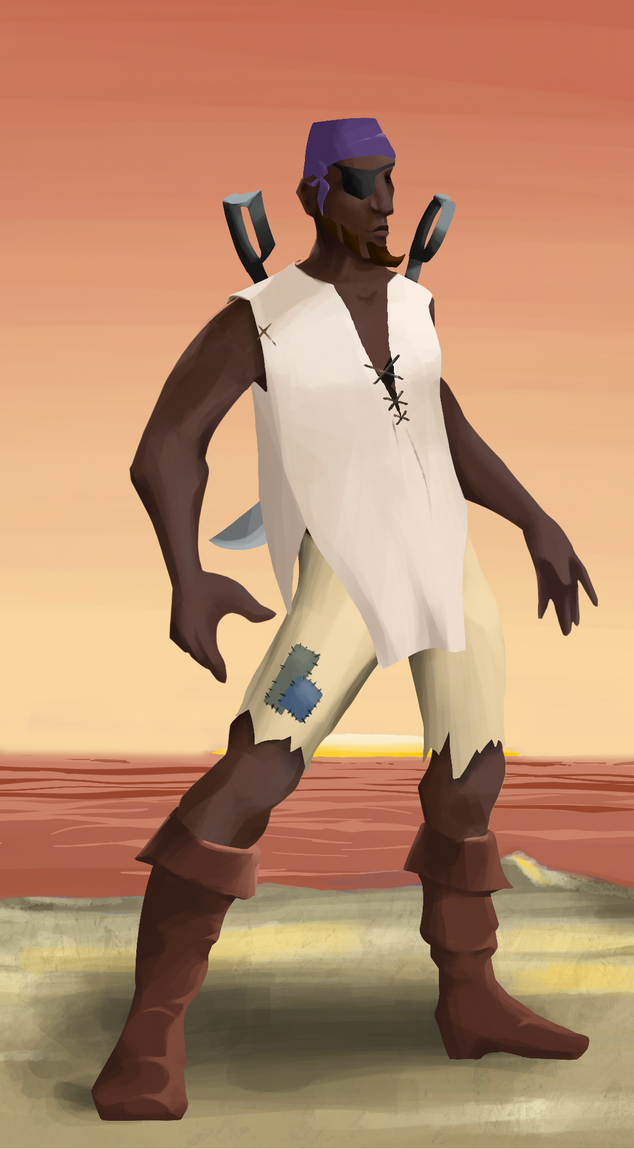 AlgoSeas Pirate #15789 NFT on Algorand