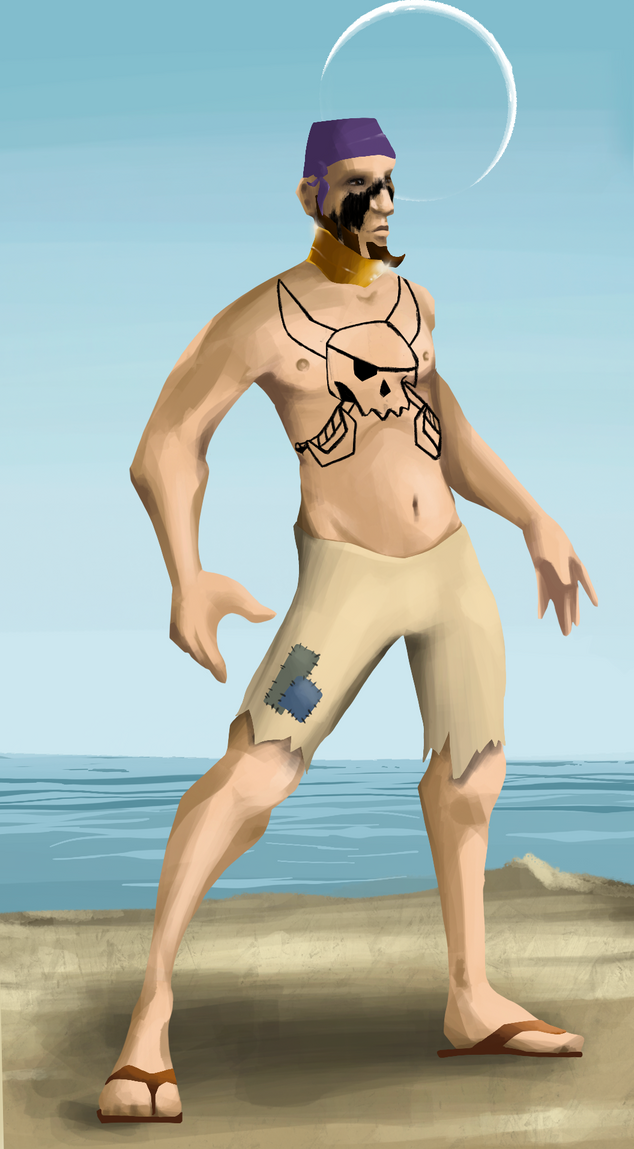 AlgoSeas Pirate #15795 NFT on Algorand