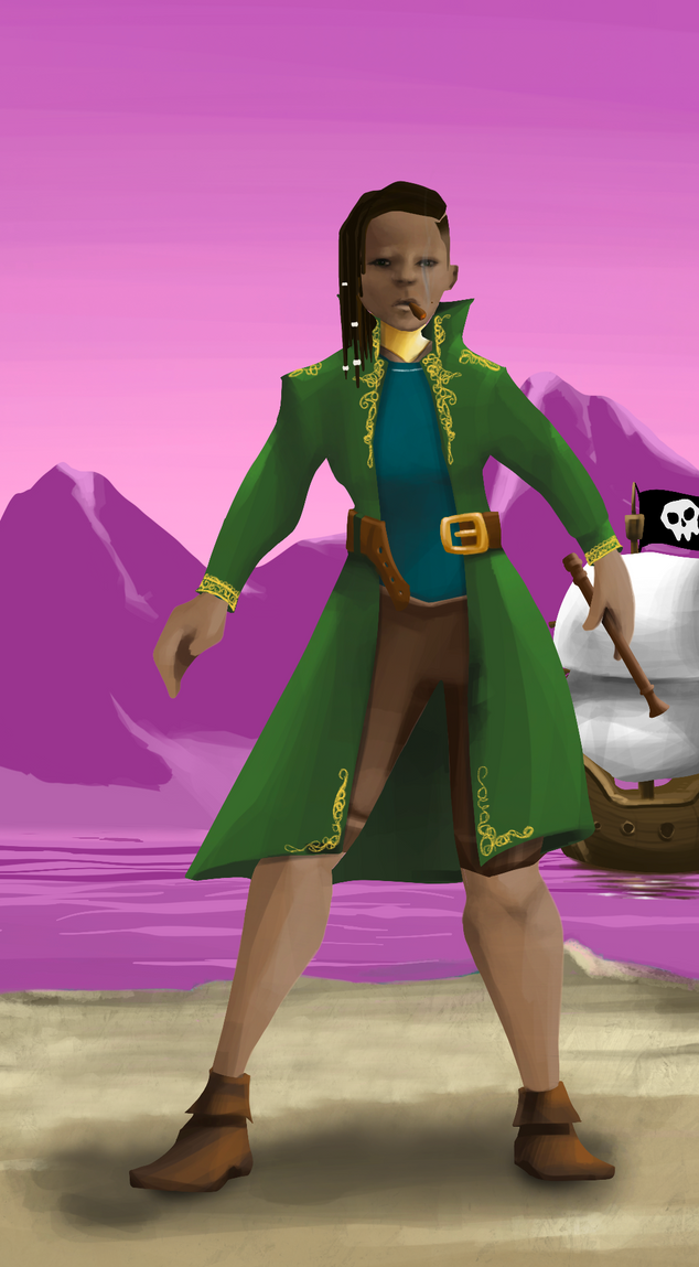 AlgoSeas Pirate #15798 NFT on Algorand