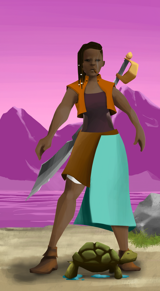 AlgoSeas Pirate #15800 NFT on Algorand