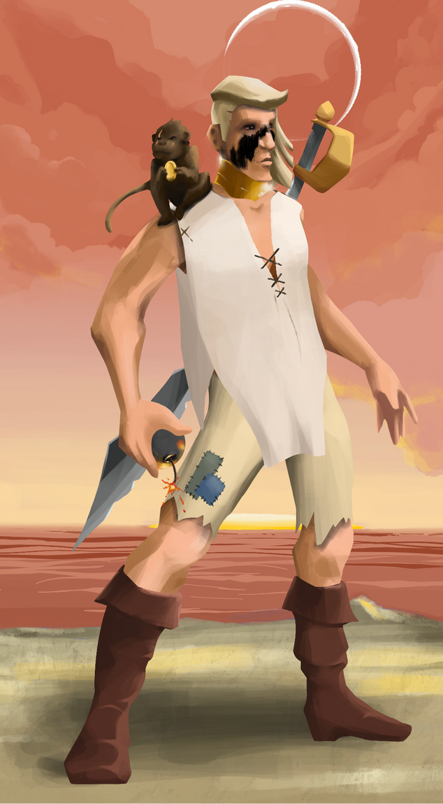 AlgoSeas Pirate #15818 NFT on Algorand