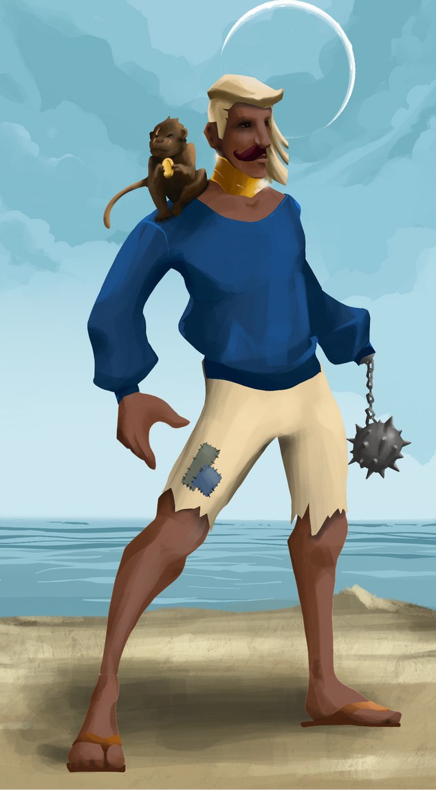 AlgoSeas Pirate #15832 NFT on Algorand