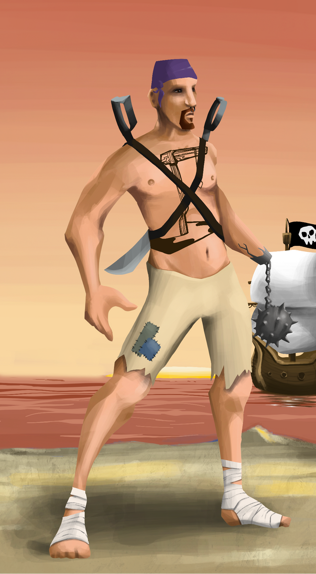 AlgoSeas Pirate #15834 NFT on Algorand