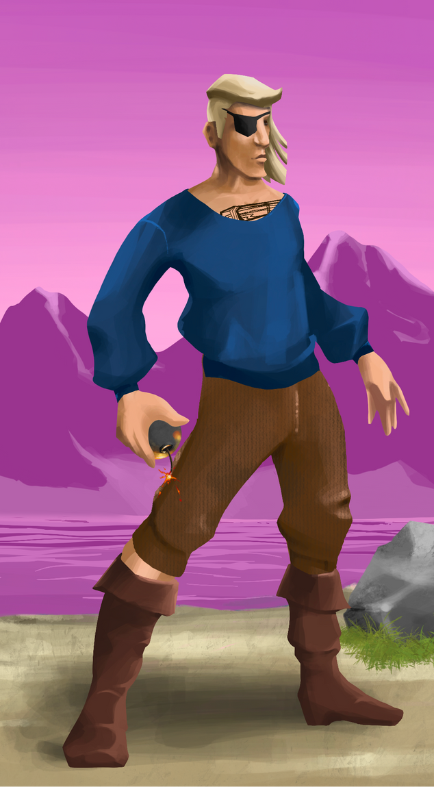 AlgoSeas Pirate #15844 NFT on Algorand