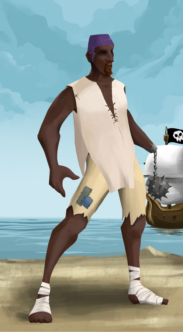 AlgoSeas Pirate #15923 NFT on Algorand