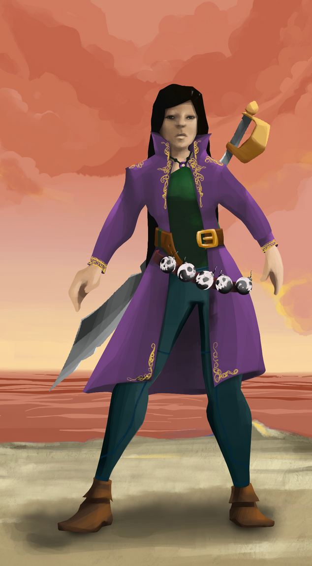 AlgoSeas Pirate #1594 NFT on Algorand
