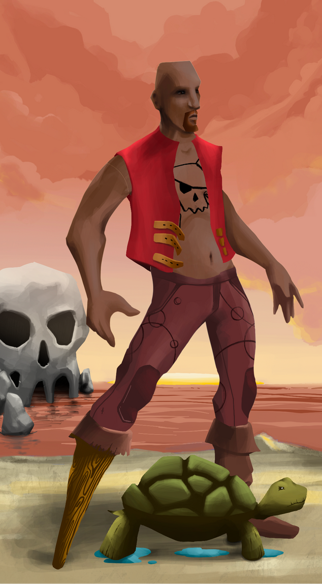 AlgoSeas Pirate #15976 NFT on Algorand