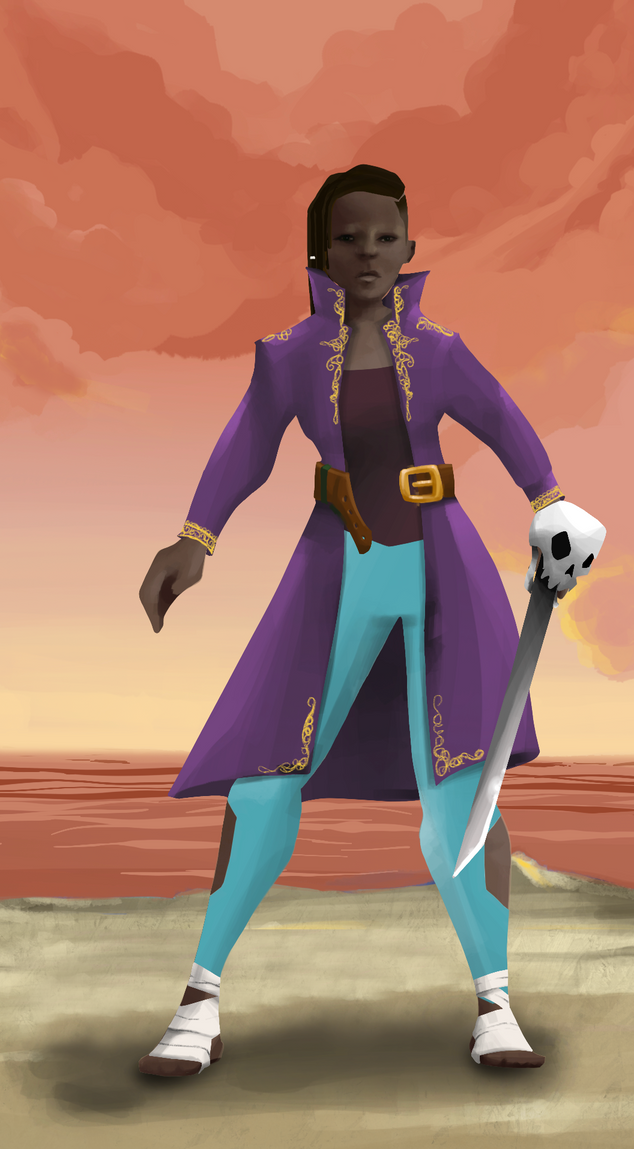 AlgoSeas Pirate #1600 NFT on Algorand