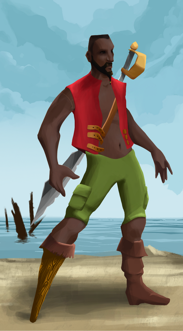 AlgoSeas Pirate #1602 NFT on Algorand