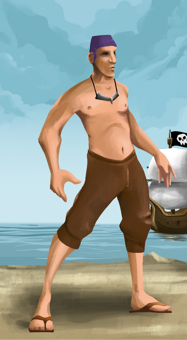 AlgoSeas Pirate #16041 NFT on Algorand