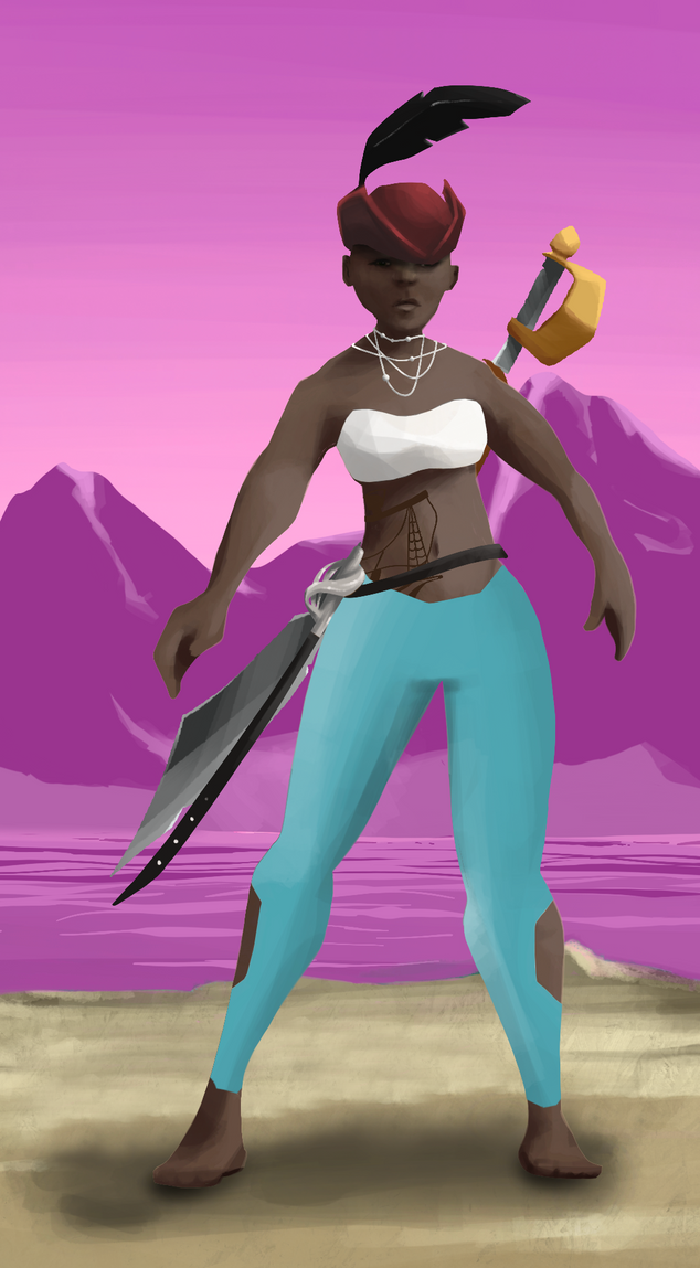 AlgoSeas Pirate #1606 NFT on Algorand