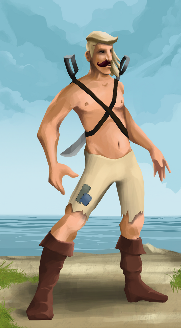 AlgoSeas Pirate #16110 NFT on Algorand