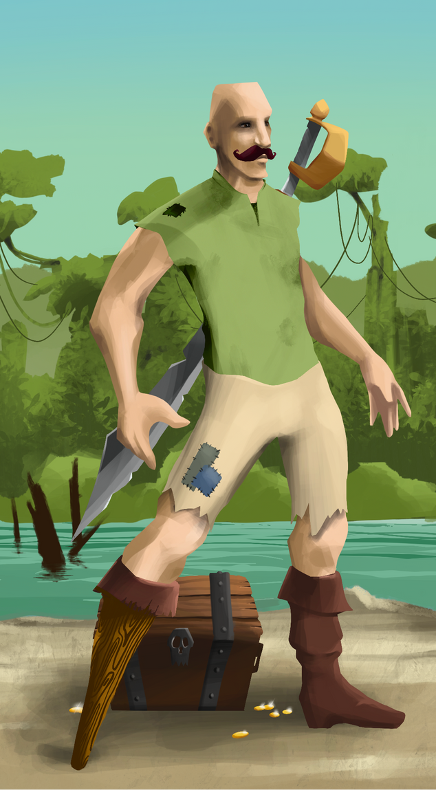 AlgoSeas Pirate #1612 NFT on Algorand