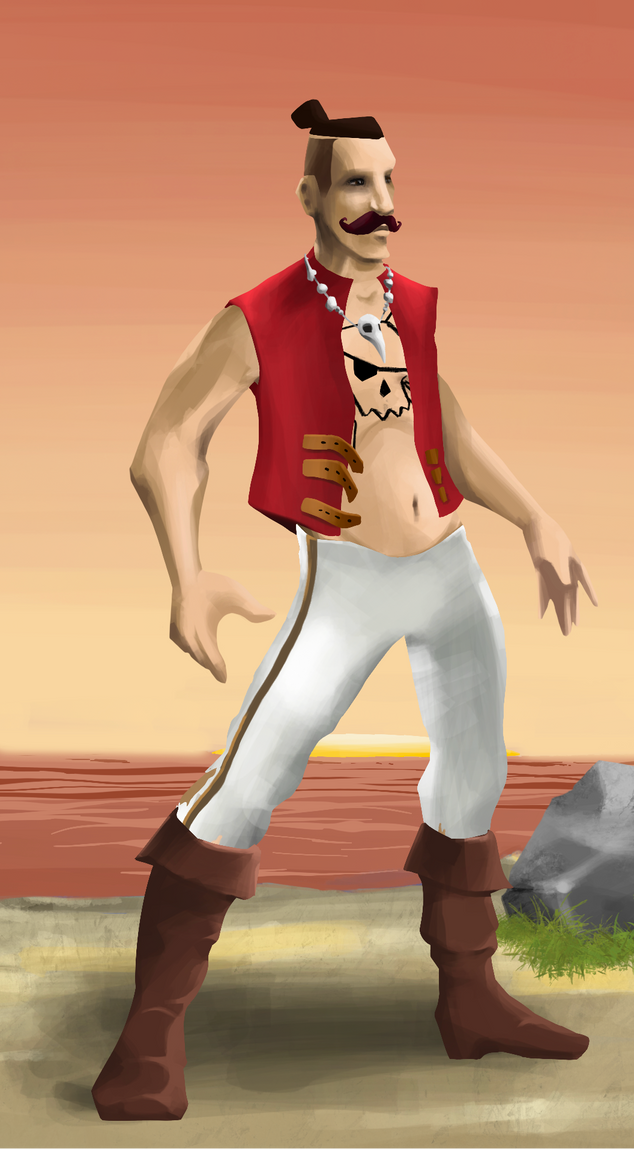 AlgoSeas Pirate #16120 NFT on Algorand