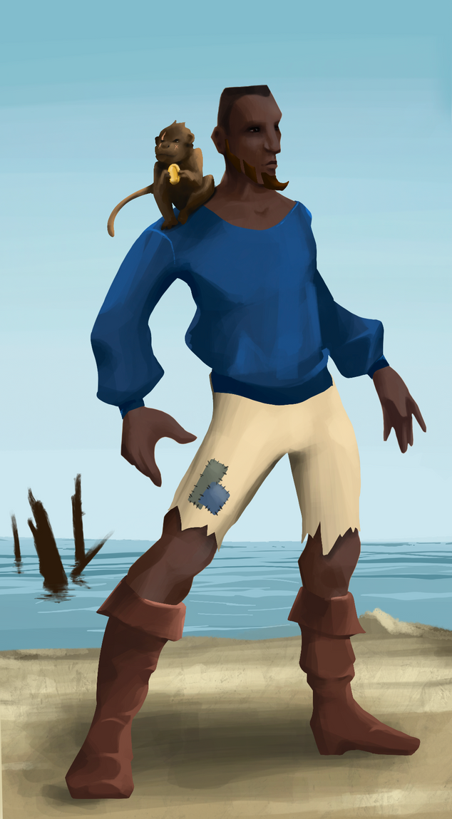 AlgoSeas Pirate #16121 NFT on Algorand