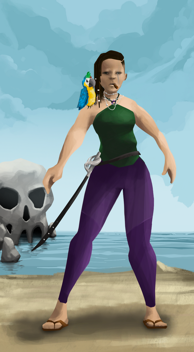 AlgoSeas Pirate #16122 NFT on Algorand