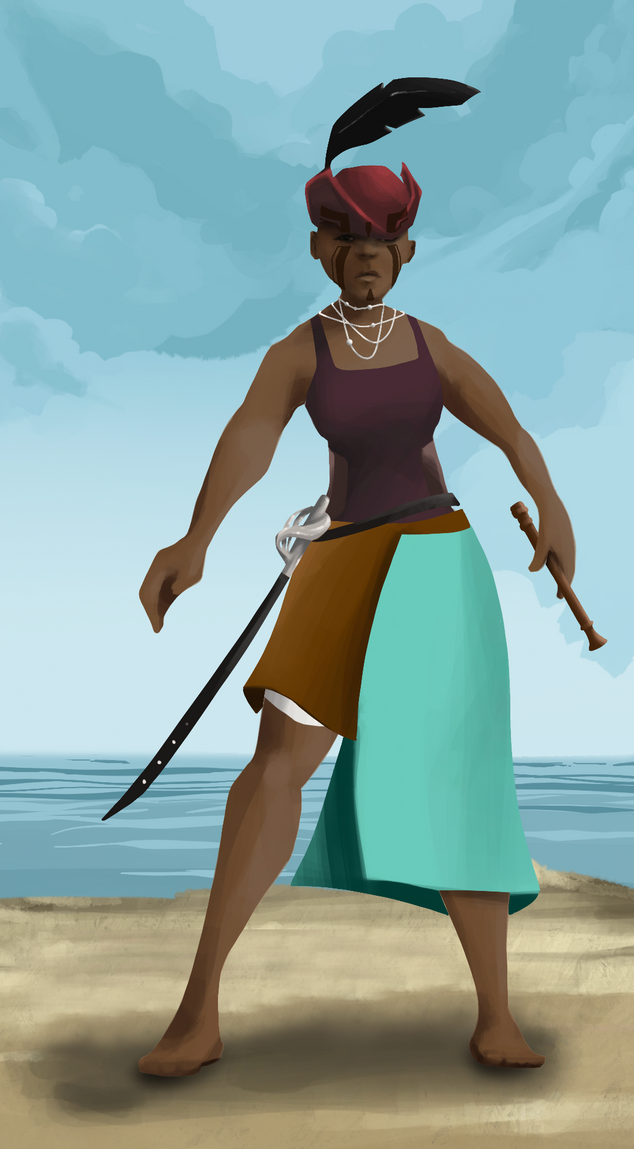 AlgoSeas Pirate #16127 NFT on Algorand