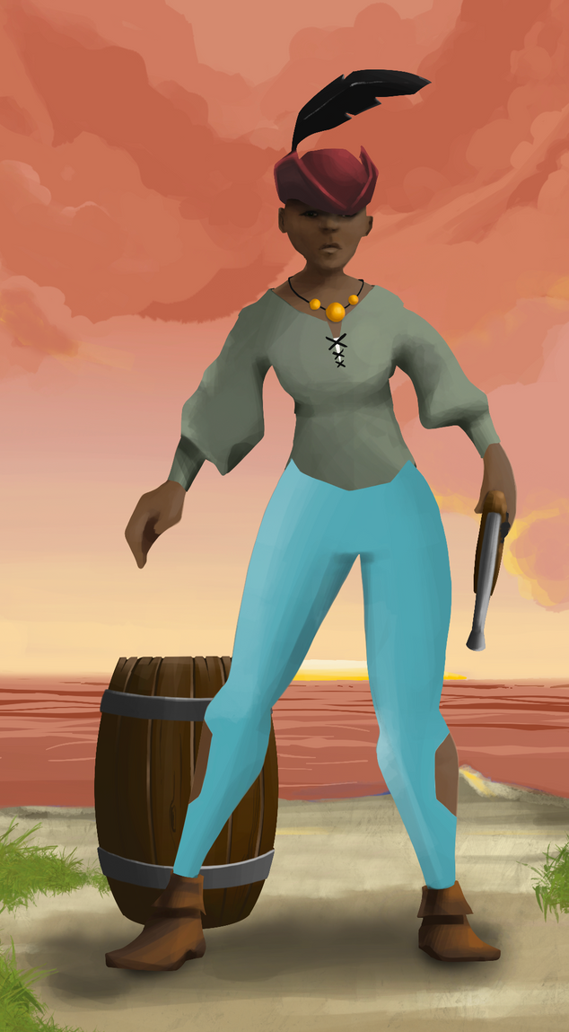 AlgoSeas Pirate #16141 NFT on Algorand