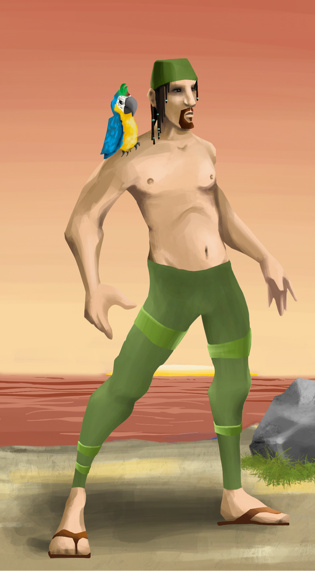 AlgoSeas Pirate #16171 NFT on Algorand