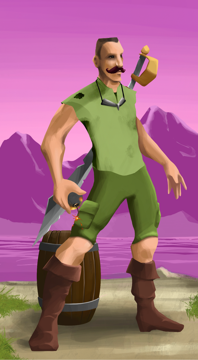 AlgoSeas Pirate #16178 NFT on Algorand