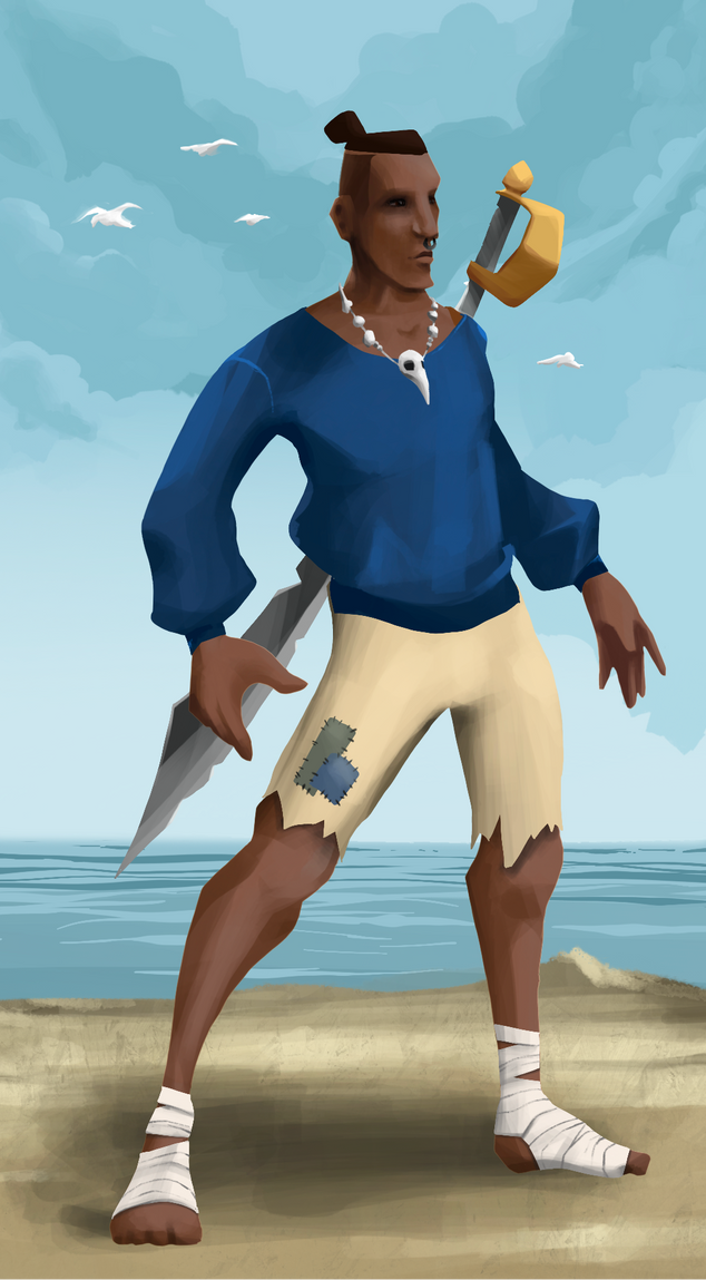 AlgoSeas Pirate #16188 NFT on Algorand