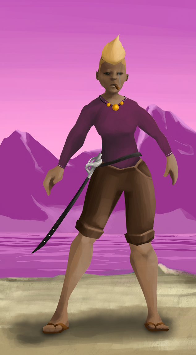 AlgoSeas Pirate #16191 NFT on Algorand