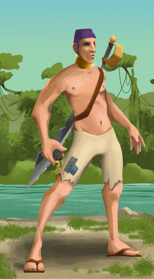 AlgoSeas Pirate #16195 NFT on Algorand