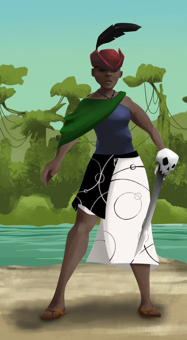 AlgoSeas Pirate #16228 NFT on Algorand