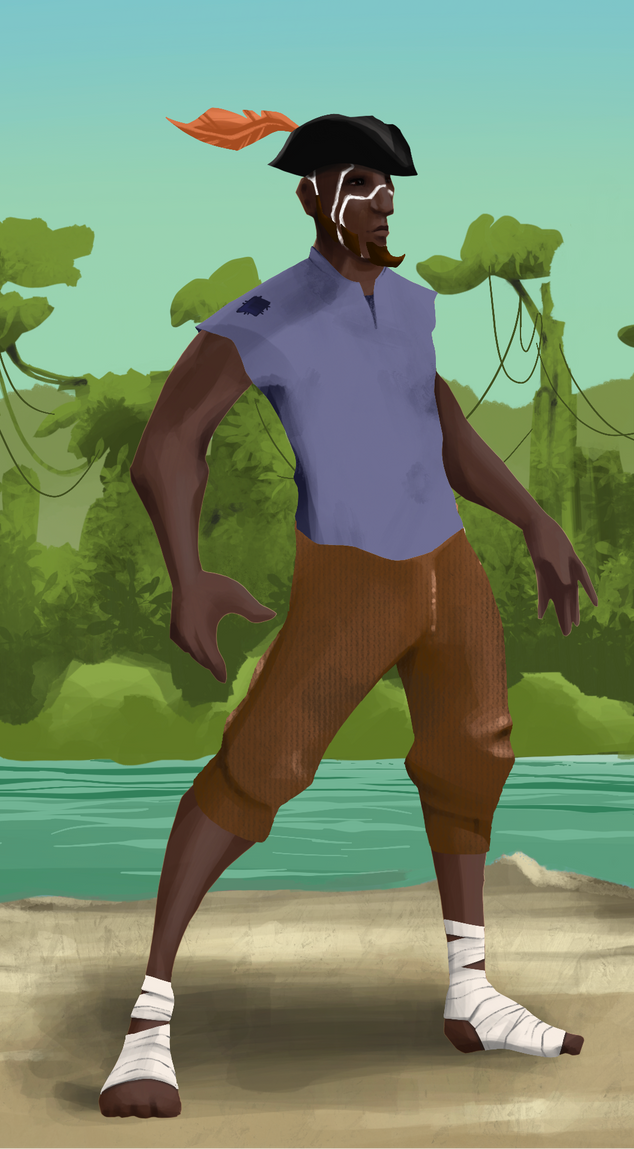 AlgoSeas Pirate #16229 NFT on Algorand