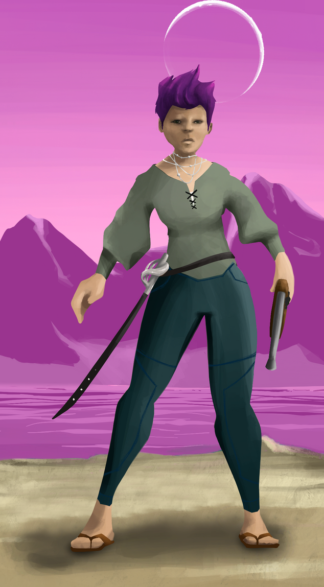 AlgoSeas Pirate #16238 NFT on Algorand