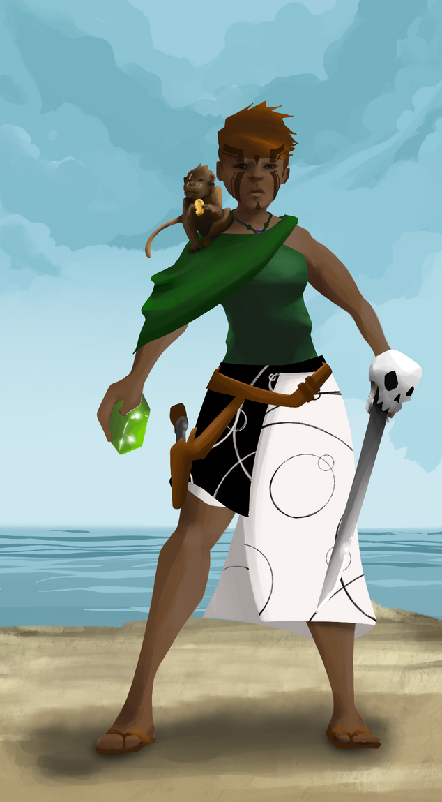 AlgoSeas Pirate #1624 NFT on Algorand