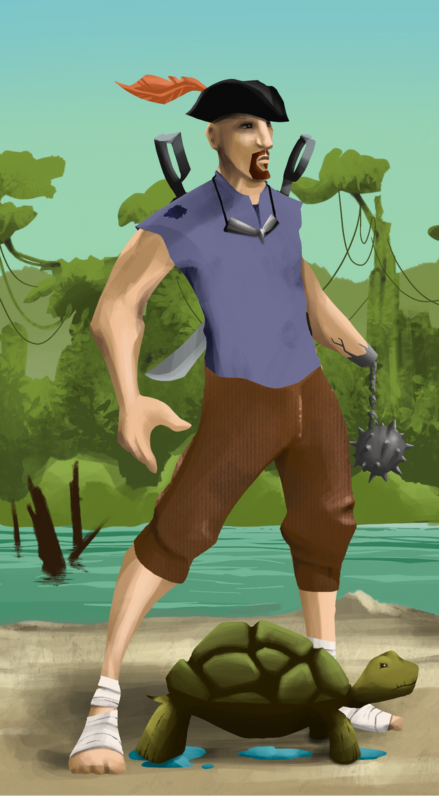 AlgoSeas Pirate #16260 NFT on Algorand