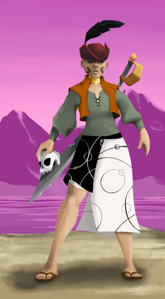 AlgoSeas Pirate #16266 NFT on Algorand