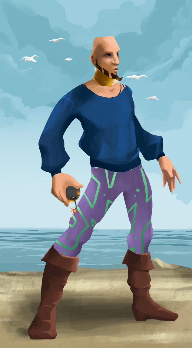 AlgoSeas Pirate #16279 NFT on Algorand